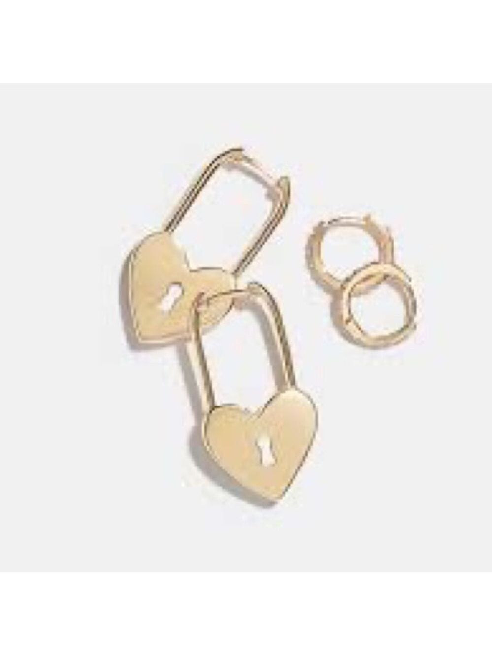BaubleBar Natasha Earring Set Gold Color